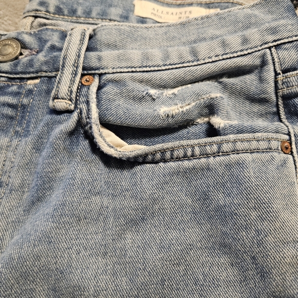 All Saints Men's Fellow Pistol Button Fly Jeans Size 28 - Picture 11 of 16